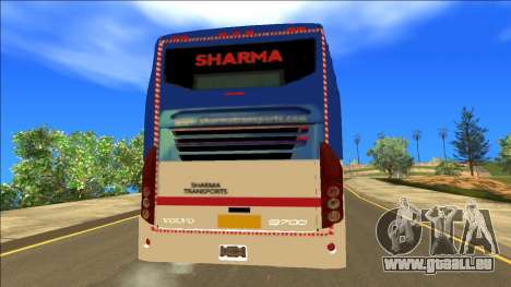 SHARAMA Volvo 9700 Bus Mod pour GTA San Andreas