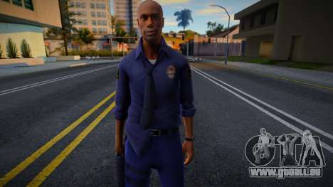 Louis de Left 4 Dead (Cop) v2 pour GTA San Andreas