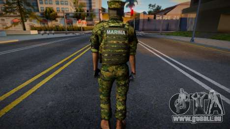 Soldat de la marine mexicaine pour GTA San Andreas