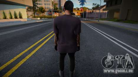 Der Typ in dunklen Kleidern von GTA Online für GTA San Andreas