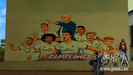 Real Madrid Wallpaper v1 pour GTA Vice City