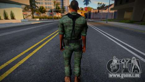 Soldat des forces blindées du Mexique pour GTA San Andreas