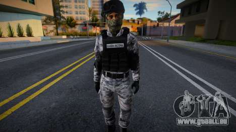 Soldat der Nationalgarde von Mexiko v2 für GTA San Andreas