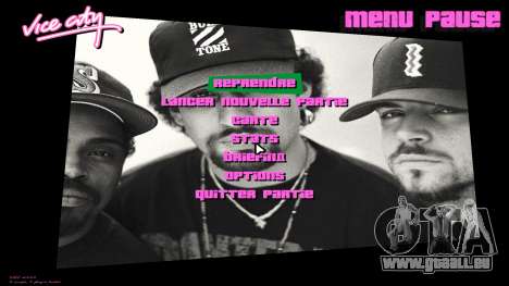 Cypress Hill Menu Mod pour GTA Vice City