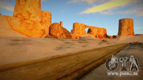 Nouvelles textures désertiques pour GTA San Andreas