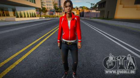 Zoe (Nike Elite Red) de Left 4 Dead pour GTA San Andreas