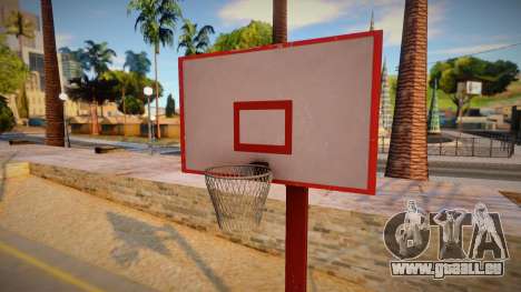 Panier de basket-ball HD pour GTA San Andreas