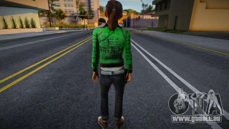 Zoe (Grün) aus Left 4 Dead für GTA San Andreas