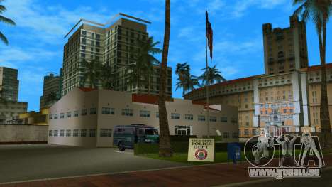 Brown Brick Police Station für GTA Vice City