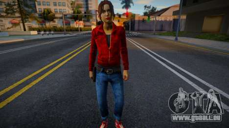 Zoe (Red) aus Left 4 Dead für GTA San Andreas