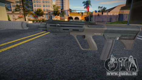 GTA V Vom Feuer Military Rifle v4 für GTA San Andreas