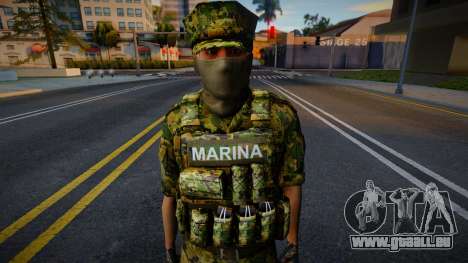 Soldat de la marine mexicaine pour GTA San Andreas