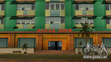 Ocean View HD Hotel für GTA Vice City