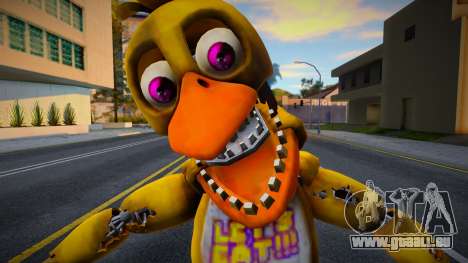 Whitered Chica FNAF 2 pour GTA San Andreas
