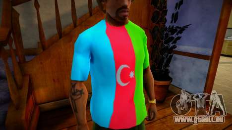 Azerbaijan T-Shirt für GTA San Andreas
