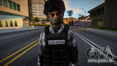 Soldat der Nationalgarde von Mexiko v2 für GTA San Andreas