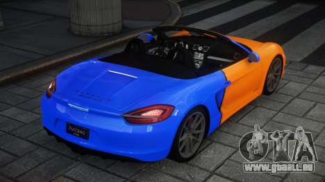 Porsche Boxster 981 GTS S4 pour GTA 4