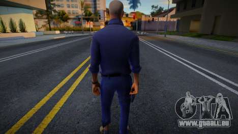 Louis von Left 4 Dead (Cop) v2 für GTA San Andreas