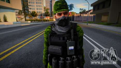Soldat masqué v1 pour GTA San Andreas