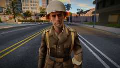 Deutscher Soldat (Afrika) aus Call of Duty 2 für GTA San Andreas