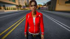 Zoe (Nike Elite Red) aus Left 4 Dead für GTA San Andreas