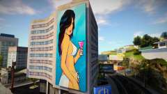 Vice City Definitive Edition Girl Billboard für GTA San Andreas