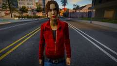 Zoe (Rouge) de Left 4 Dead pour GTA San Andreas