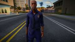 Louis von Left 4 Dead (Cop) v2 für GTA San Andreas