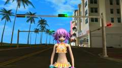 Neptune (Swimsuit) from Hyperdimension Neptunia pour GTA Vice City
