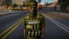 Soldat de la marine mexicaine pour GTA San Andreas
