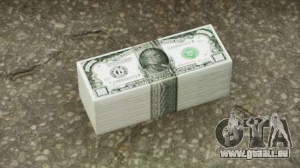 Realistic Banknote USD 1000 pour GTA San Andreas Definitive Edition