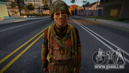 Soldat britannique de la Seconde Guerre mondiale v3 pour GTA San Andreas