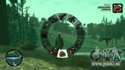 SA-DE Better Weapon Icons für GTA San Andreas Definitive Edition