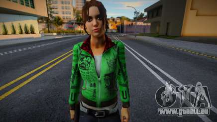 Zoe (Green) de Left 4 Dead pour GTA San Andreas
