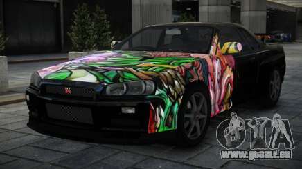 Nissan Skyline R34 GT-R V-Spec II Nur S2 für GTA 4