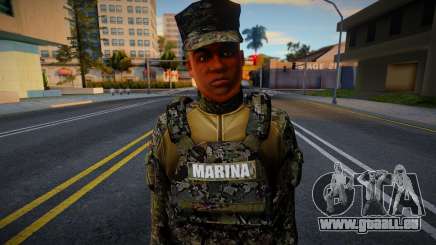 Schwarzer Soldat für GTA San Andreas