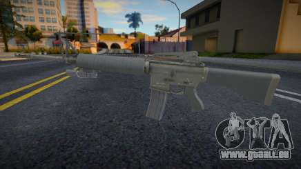 GTA V Vom Feuer Service Carbine v12 für GTA San Andreas