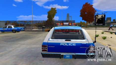 Chevrolet Caprice Brougham 1986 SW NYPD pour GTA 4