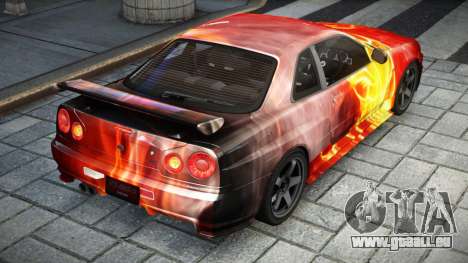 Nissan Skyline R34 GTR Nismo S9 für GTA 4