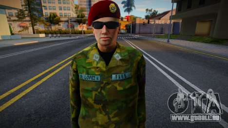 Bolivianischer Soldat (GNB GAC) für GTA San Andreas