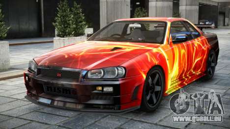 Nissan Skyline R34 GTR Nismo S9 für GTA 4