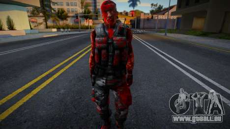 Guerilla (Zombie V3) de Counter-Strike Source pour GTA San Andreas