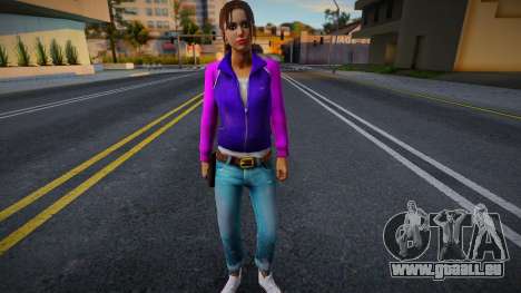 Zoe (18) aus Left 4 Dead für GTA San Andreas