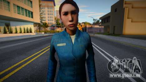 FeMale Citizen from Half-Life 2 v1 für GTA San Andreas