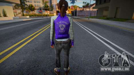 Zoe (Street Saints Coat) aus Left 4 Dead für GTA San Andreas
