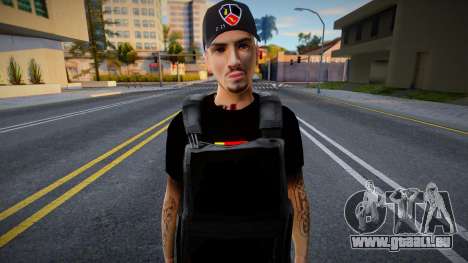 Mercenaire de Los Zetas V2 pour GTA San Andreas