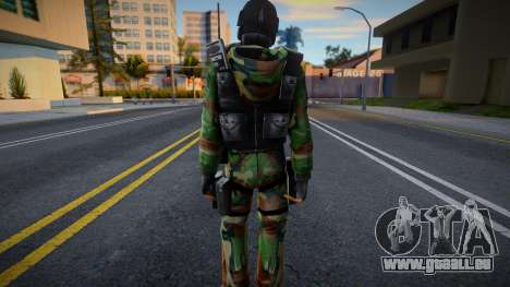 SAS (Special Green Forces) von Counter-Strike So für GTA San Andreas