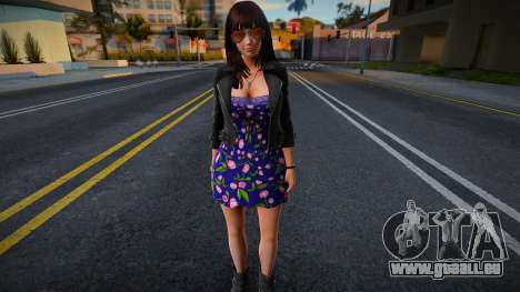 DOA Naotora Li - Jacket Dress Flower v2 für GTA San Andreas