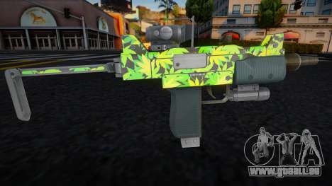 Micro SMG (Organics Finish) v20 pour GTA San Andreas