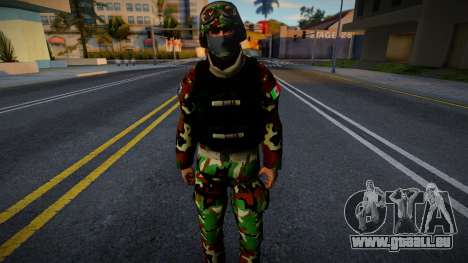 Soldado Camuflage Urbano pour GTA San Andreas